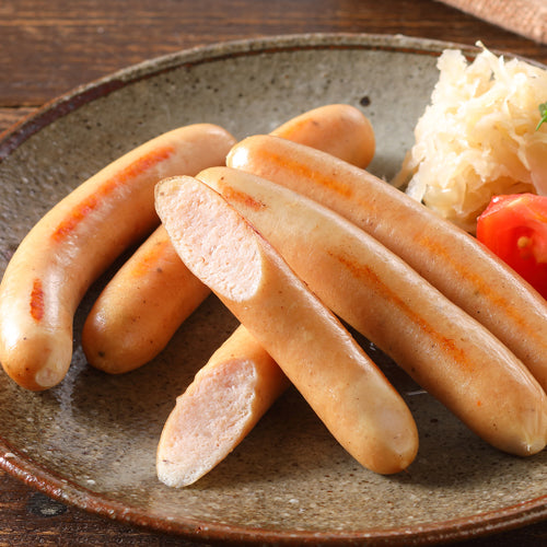 無添加・無塩せきのチキンウインナー 鶏肉の旨味が溢れるヘルシー